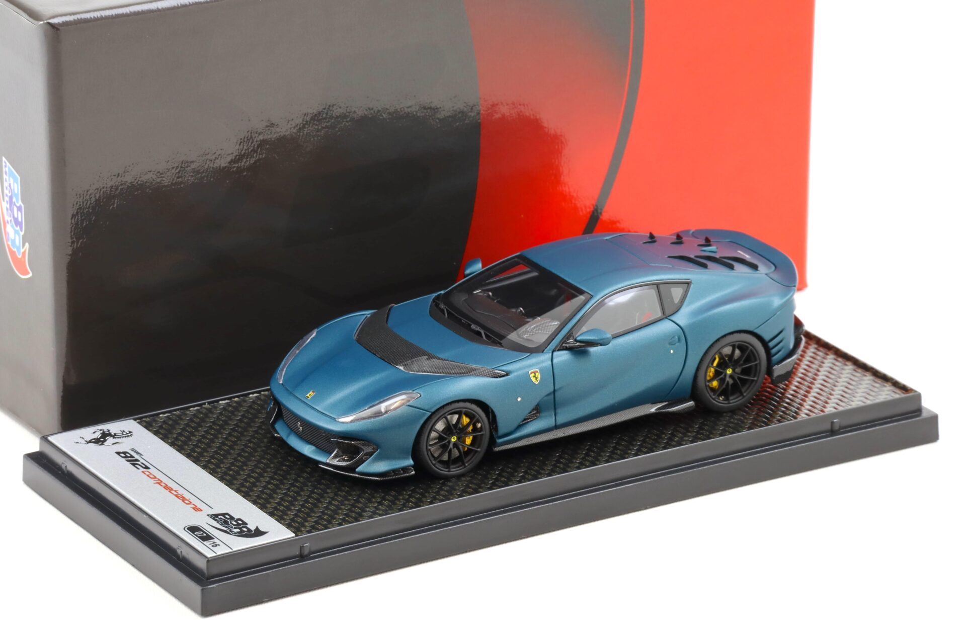 1:43 BBR Ferrari 812 Competizione Blue Capri matt - Limited 16 pcs.