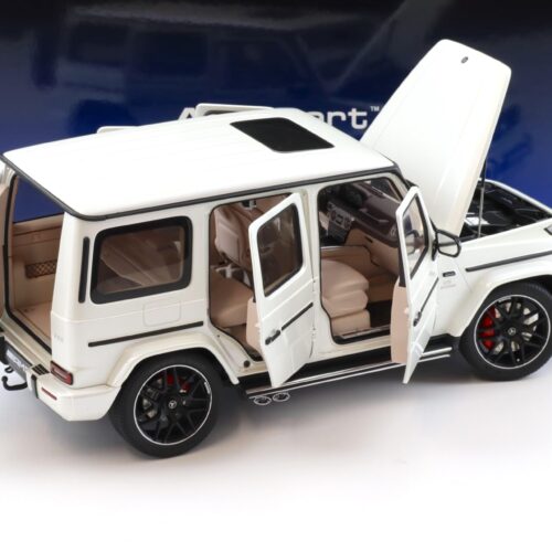 1:18 AUTOart Mercedes G63 AMG 2019 W463A Designo Brilliant white metallic