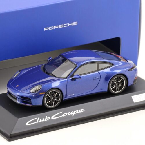 1:43 Spark Porsche 911 992.2 Carrera Club Coupe 70 Years blue metallic WAP DEALER