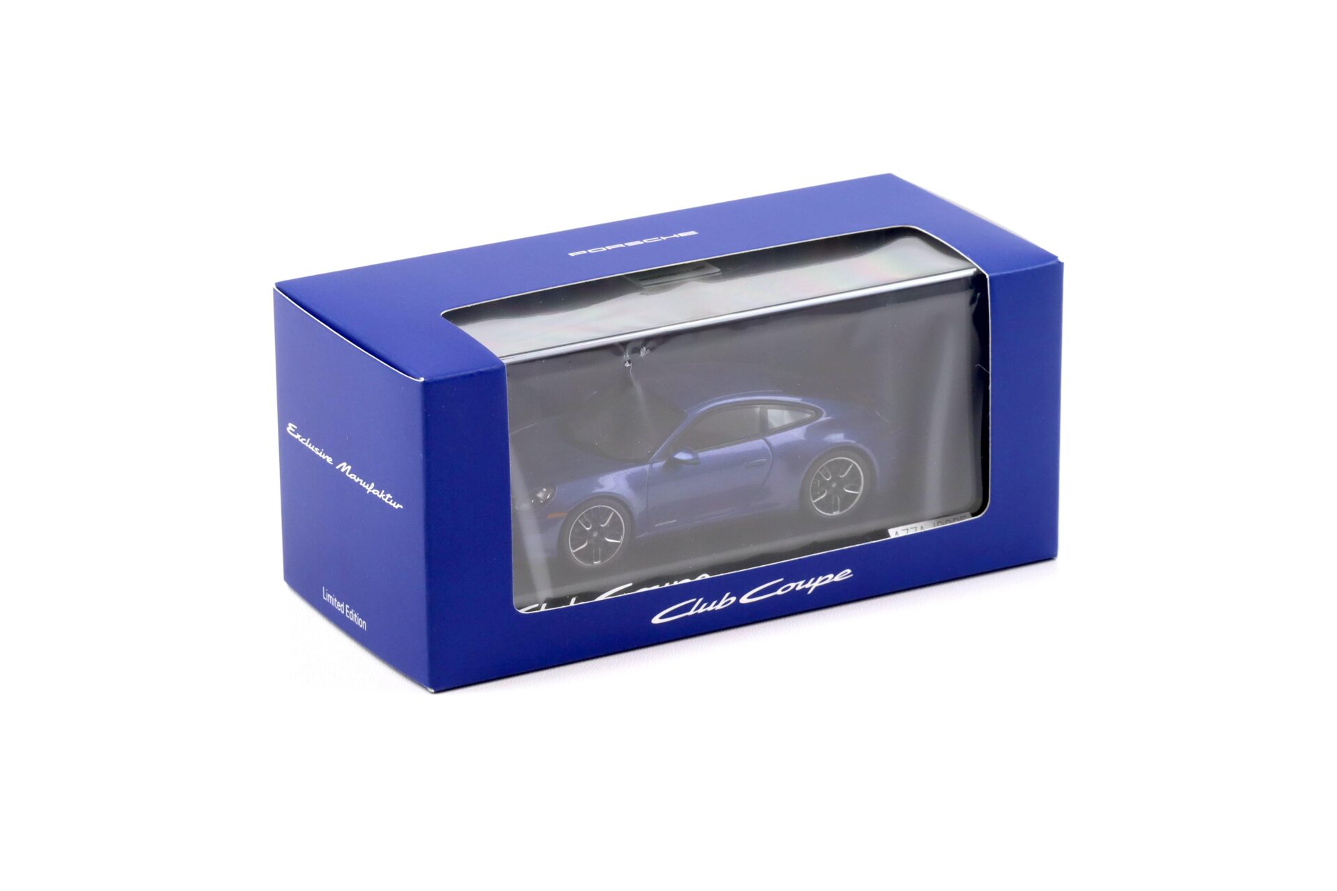 1:43 Spark Porsche 911 992.2 Carrera Club Coupe 70 Years blue metallic WAP DEALER