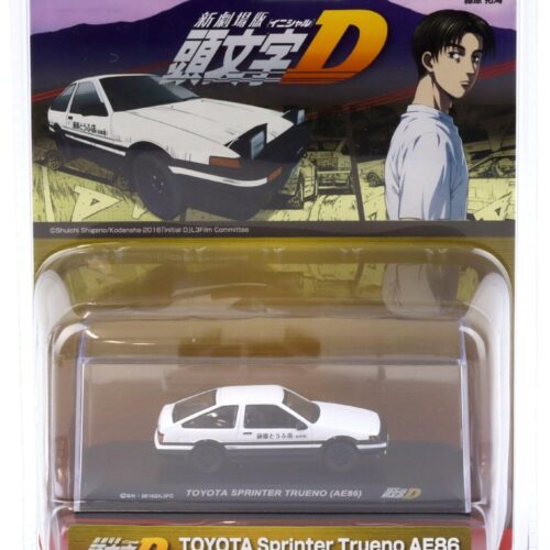 1:64 Kyosho Toyota Sprinter Trueno AE86 Coupe white Initial D 1995
