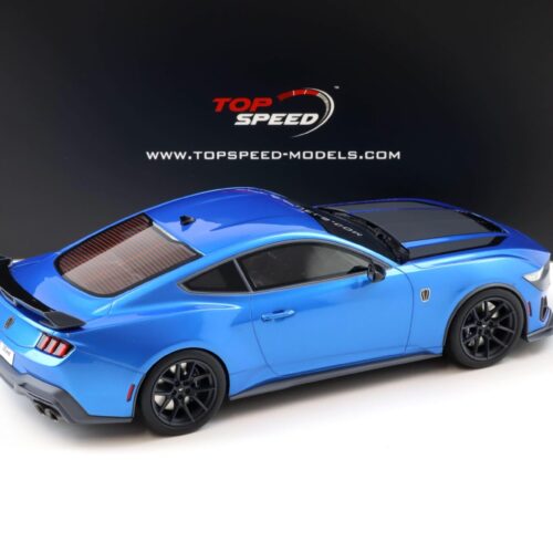 1:18 Top Speed Ford Mustang Dark Horse Grabber blue metallic TS0552