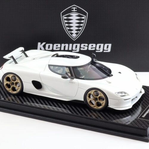 1:18 FrontiArt Koenigsegg CC850 Crystal white F122-188 - Limited 500 pcs.