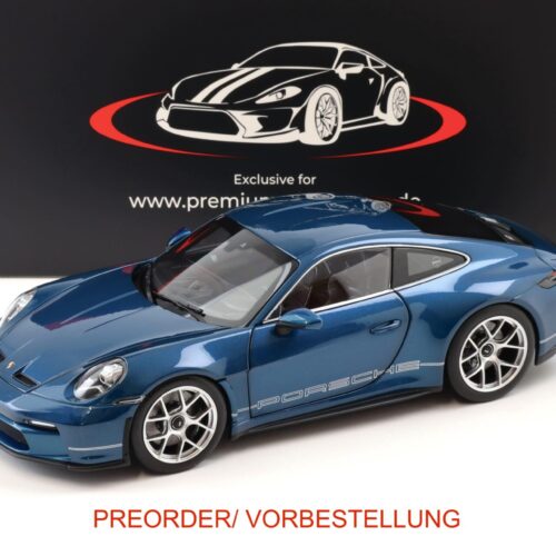 PREORDER 1:18 Norev Porsche 911 992 S/T Sonderwunsch PTS+ Amazonas green - Limited 500 pcs.