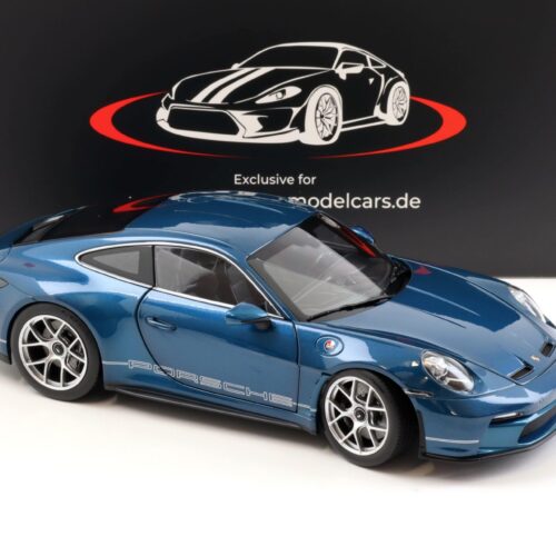 PREORDER 1:18 Norev Porsche 911 992 S/T Sonderwunsch PTS+ Amazonas green - Limited 500 pcs.