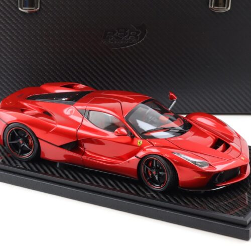 1:18 BBR Ferrari LaFerrari Rosso Fuoco One off Special L.Hamilton Special Pack - Limited 20 pcs.