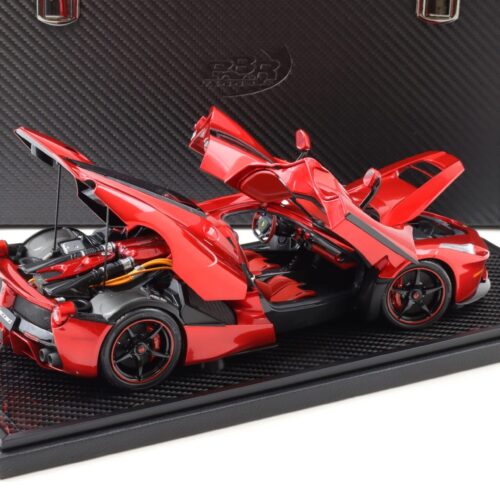 1:18 BBR Ferrari LaFerrari Rosso Fuoco One off Special L.Hamilton Special Pack - Limited 20 pcs.