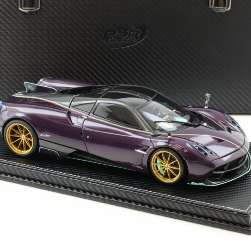 1:18 BBR Almost Real Pagani Huayra Dinastia Yazi purple Carbon/ turquoise Special Pack