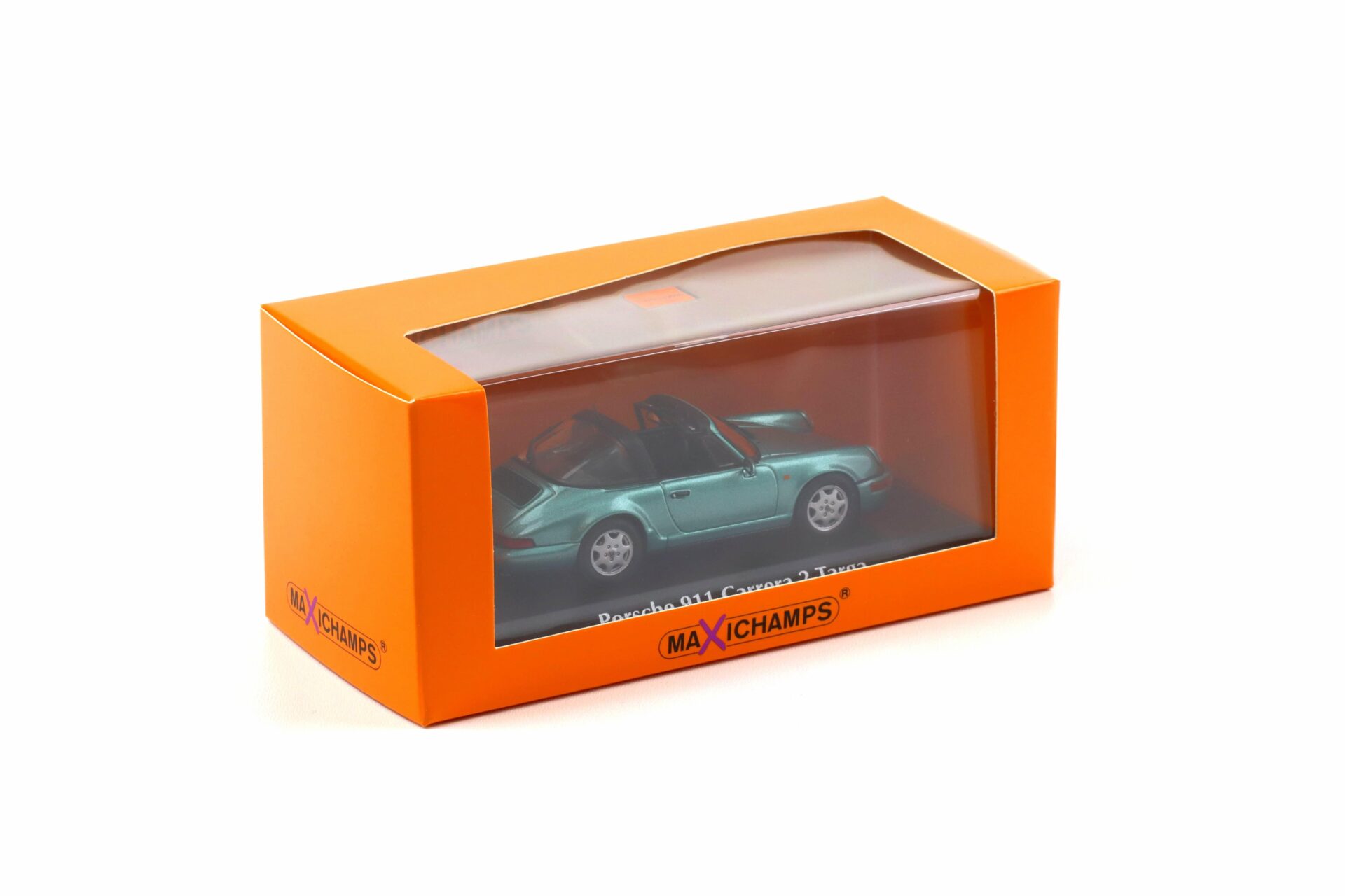 1:43 Minichamps Maxichamps Porsche 911 964 Carrera 2 Targa 1991 green metallic
