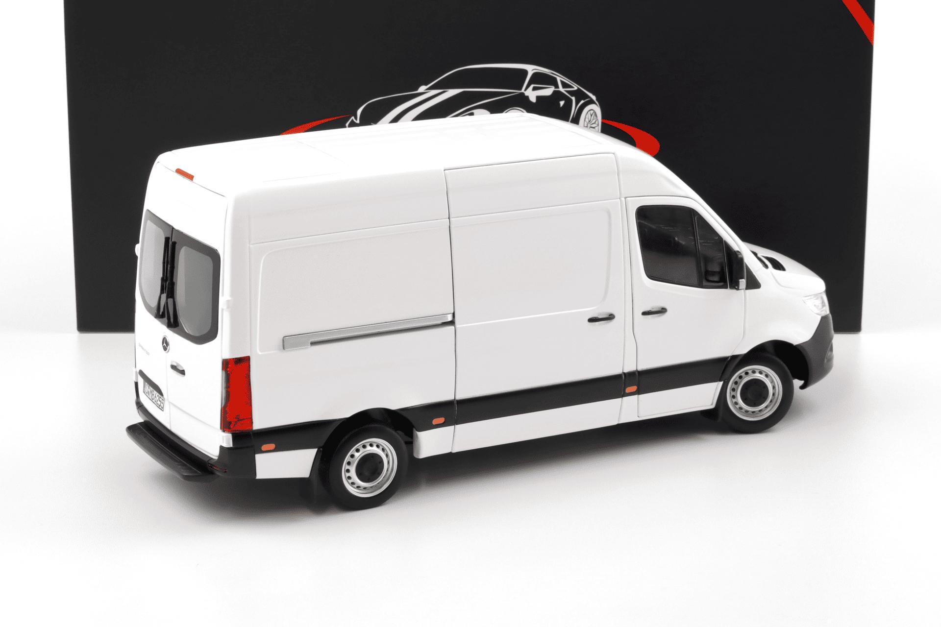 PREORDER: 1:18 Norev Mercedes Sprinter Kasten 2018 white - Limited 1000 pcs.