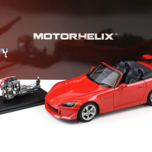 1:18 Motorhelix Honda S2000 (AP2) Type S New Formula red + engine M85112