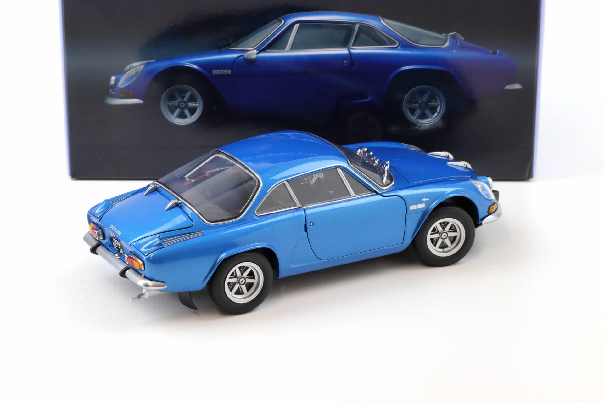 1:18 Kyosho Alpine Renault A110 1600SC 1974 blue metallic 08482BL