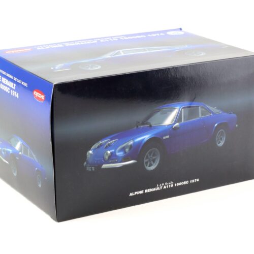 1:18 Kyosho Alpine Renault A110 1600SC 1974 blue metallic 08482BL