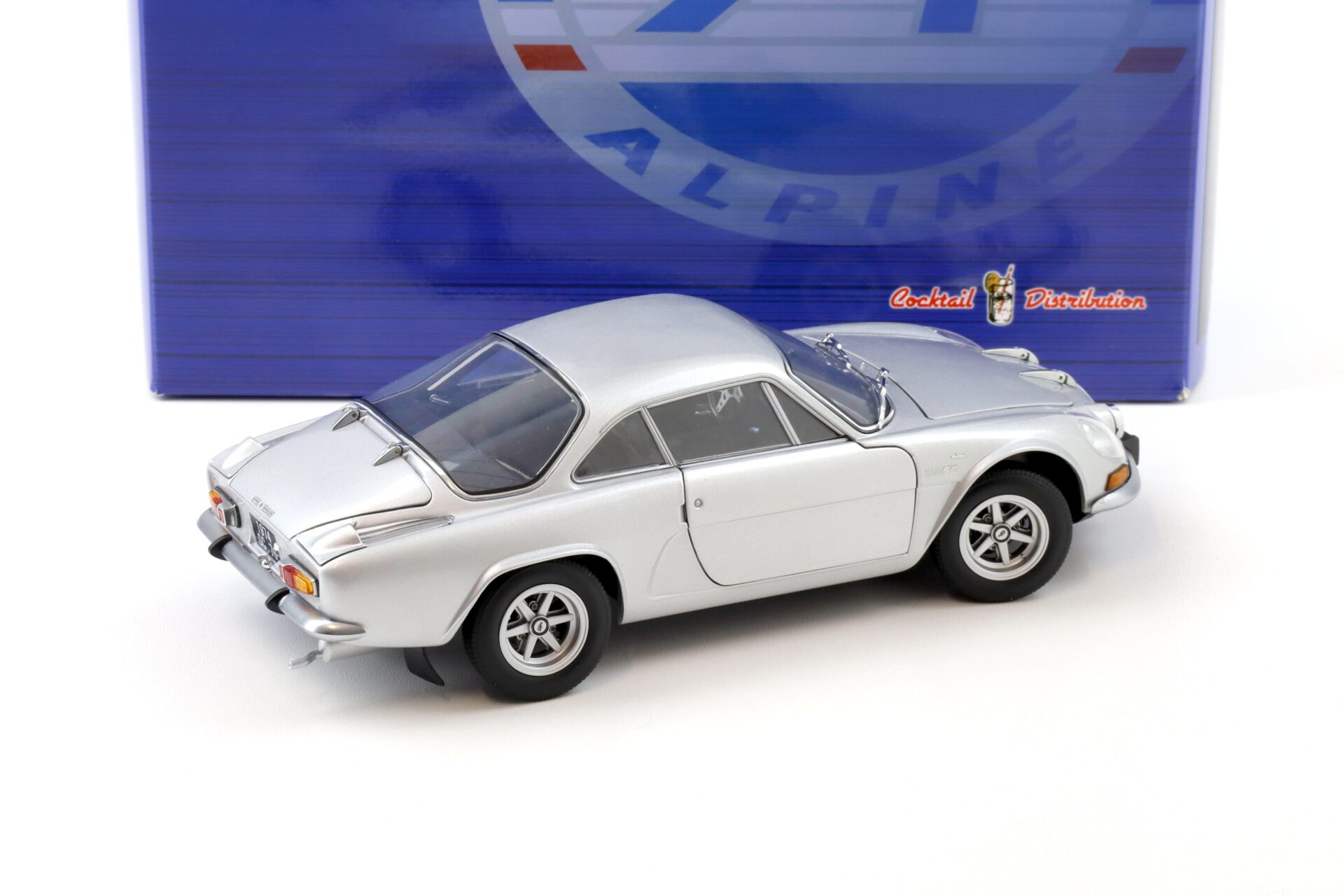 1:18 Kyosho Alpine Renault A110 1600SC 1974 silver metallic 08482S