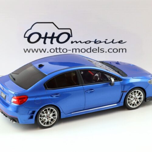 1:18 OTTO mobile OT1182 Subaru WRX STI S207 WR Sedan blue pearl 2015