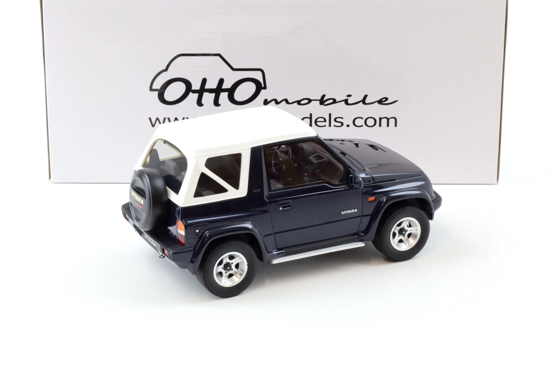 1:18 OTTO mobile OT492 Suzuki Vitara Cabrio JLX deep blue pearl metallic 1994