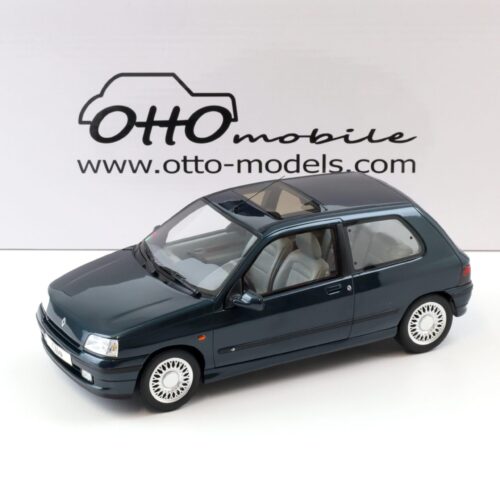 1:18 OTTO mobile OT1157 Renault Clio Baccara Abyss green 1995
