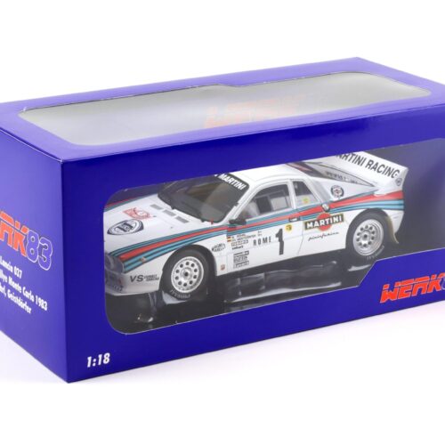 1:18 WERK83 Lancia 037 #1 Winner Rallye Monte Carlo 1983 Röhrl/ Geistdörfer