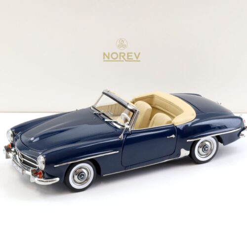 1:18 Norev Mercedes 190 SL Cabriolet 1957 Middle blue