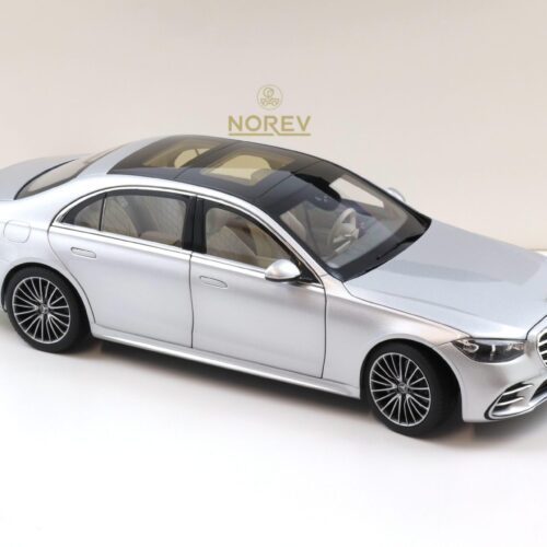1:18 Norev Mercedes S-Klasse AMG-Line Limousine 2021 silver metallic