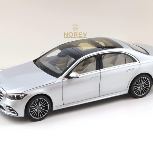 1:18 Norev Mercedes S-Klasse AMG-Line Limousine 2021 silver metallic