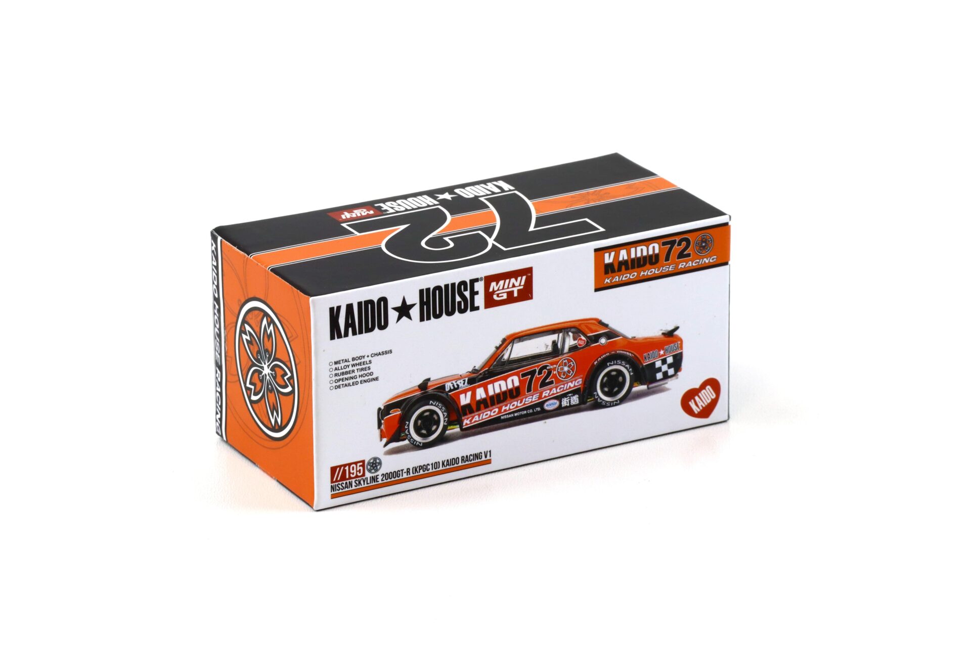 1:64 TSM Mini GT Kaido House Nissan Skyline 2000GT-R KPGC10 Kaido Racing V1