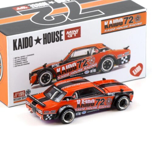 1:64 TSM Mini GT Kaido House Nissan Skyline 2000GT-R KPGC10 Kaido Racing V1