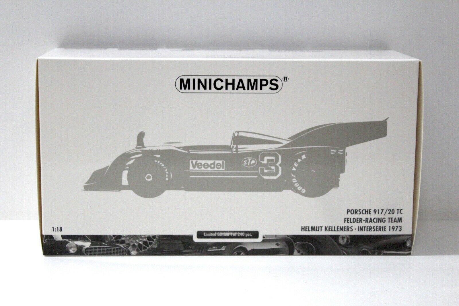 1:18 Minichamps Porsche 917/20 TC Felder-Racing Kelleners Weisberg 1973