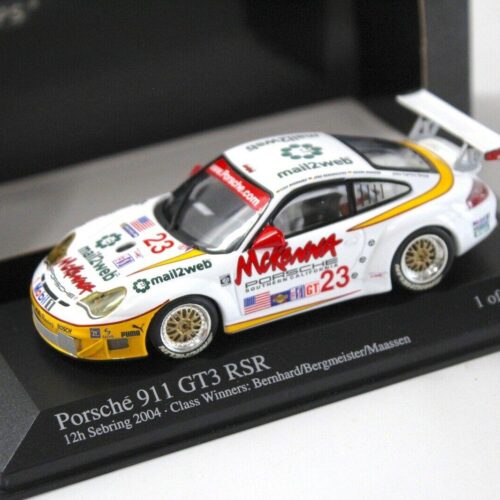 1:43 Minichamps Porsche 911 996 GT3 RSR 12h Sebring 2004 #23