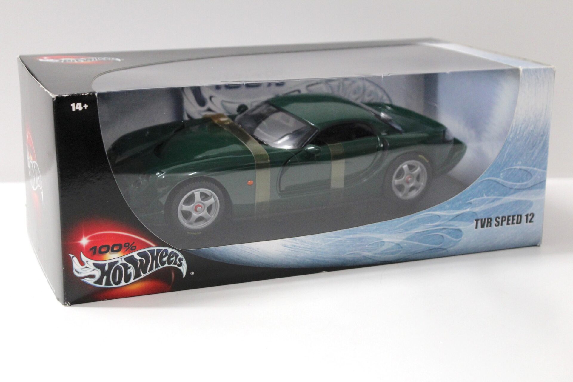 1:18 Hot Wheels TVR Speed 12 dark green