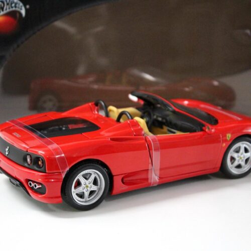 1:18 Hot Wheels Ferrari 360 Spider Modena red