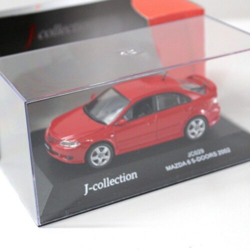 1:43 J-Collection Mazda 6 Sedan 5-Doors red 2002