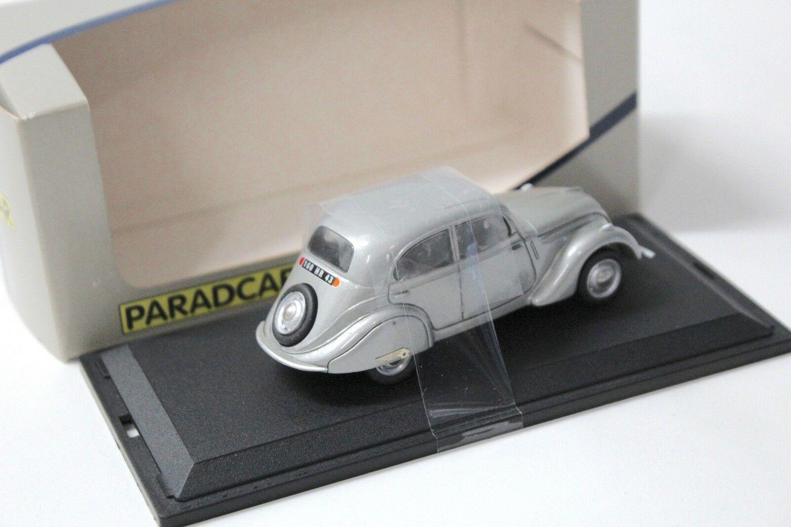 1:43 Paradcar Peugeot 202 Berline 1938 silver-grey