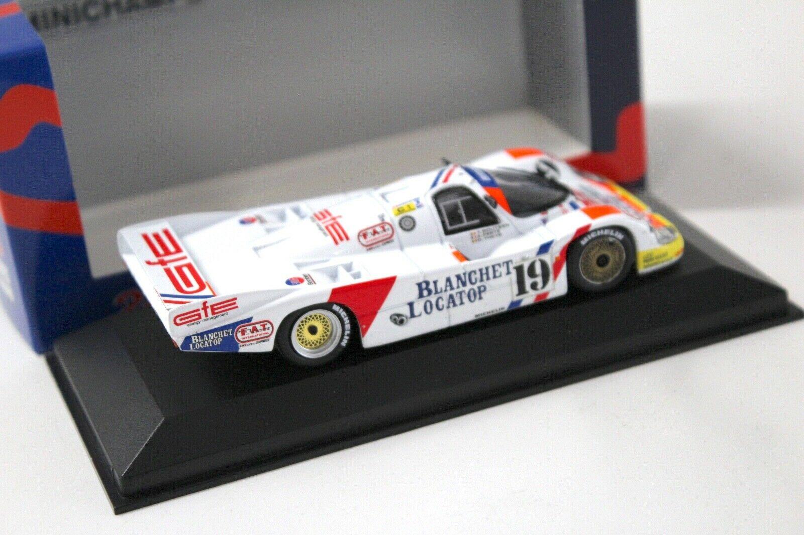 1:43 Minichamps Porsche 956L 24h LM 1986 #19 Boutsen BLANCHET