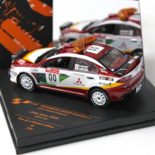 1:43 Vitesse Mitsubishi Lancer Evo X Rally Japan Zero Car #00