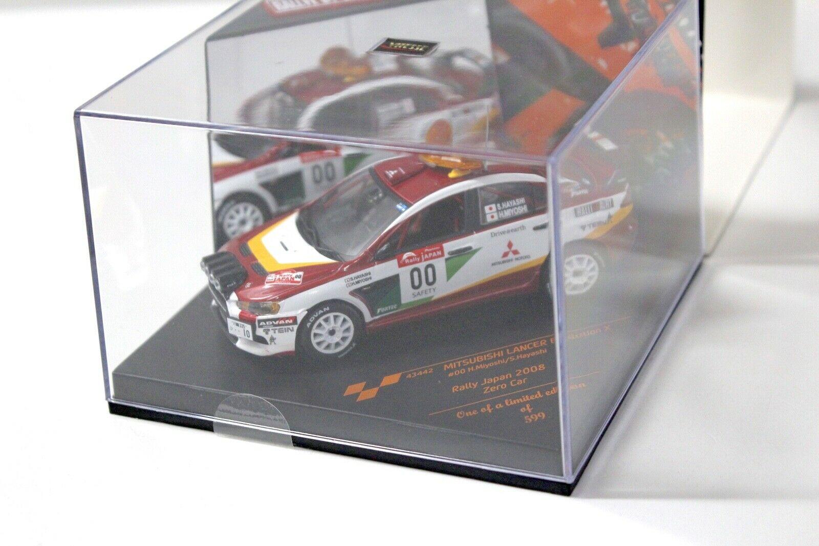 1:43 Vitesse Mitsubishi Lancer Evo X Rally Japan Zero Car #00