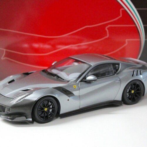 1:18 BBR Ferrari F12 TDF Titanium silver FULL OPENING