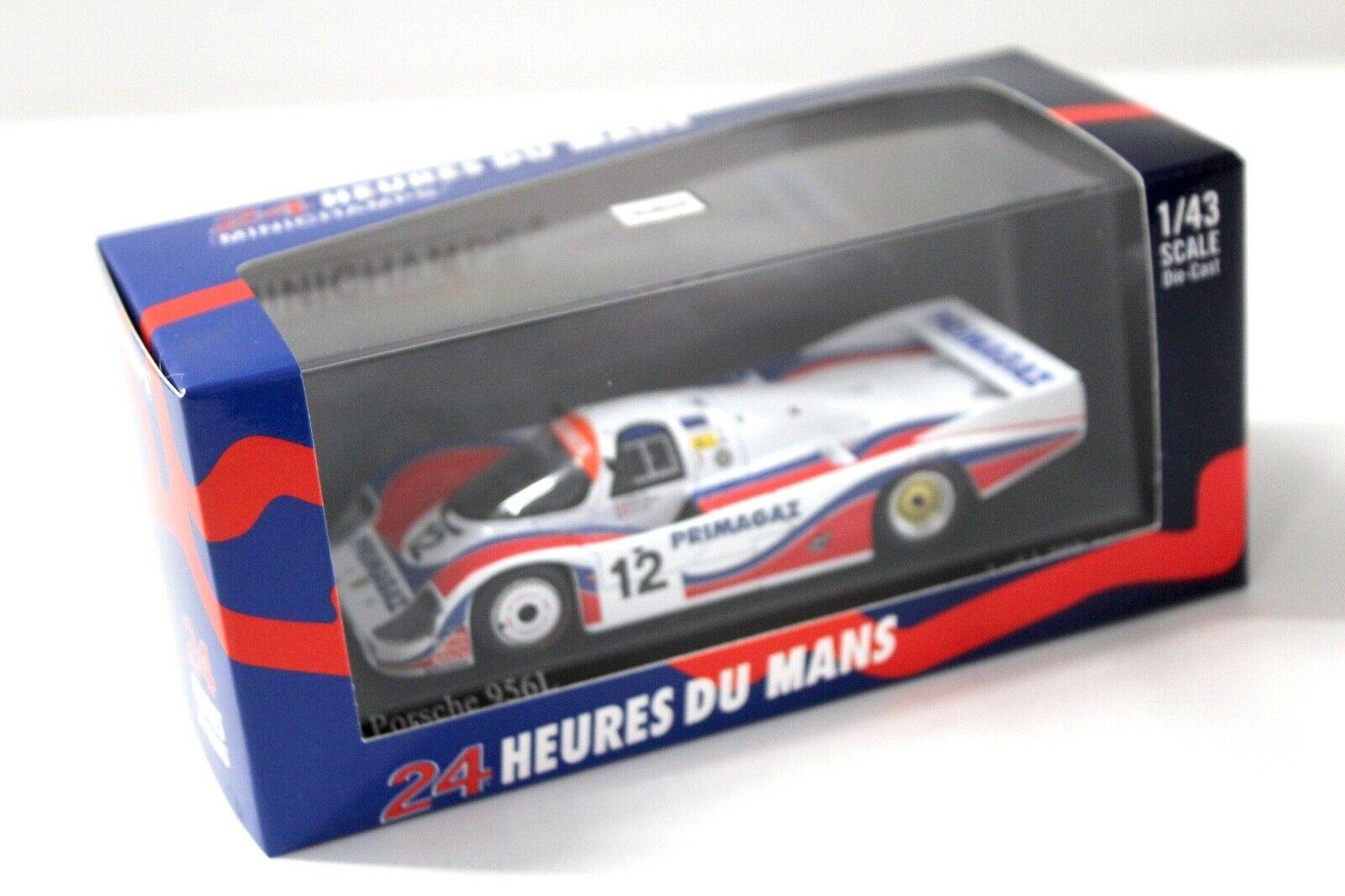 1:43 Minichamps Porsche 956L 24h Le Mans 1986 #12 Yver PRIMAGAZ