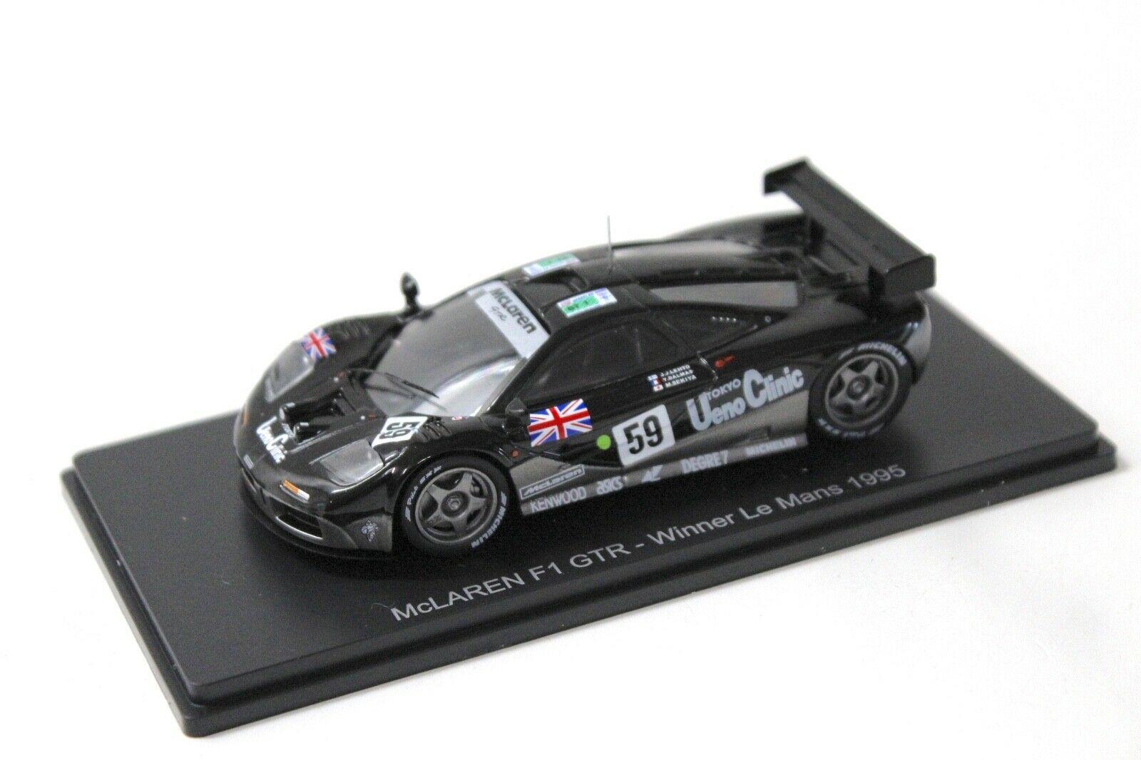 1:43 Spark McLaren F1 GTR Winner Le Mans #59 Dalmas black