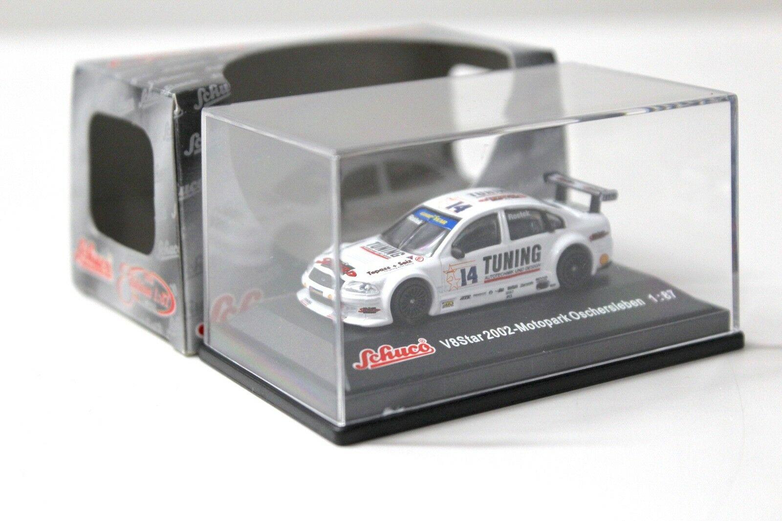 1:87 Schuco V8Star VW Passat 2002 Motopark Oschersleben #14