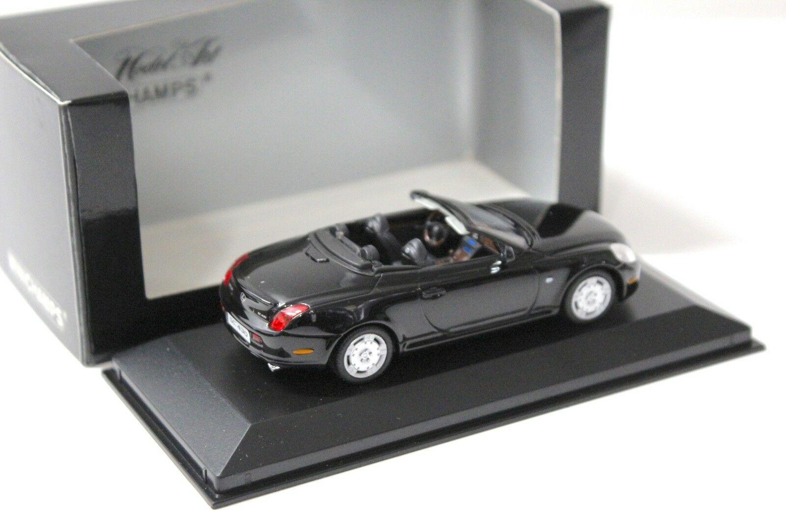 1:43 Minichamps Lexus SC430 Cabriolet onyx black