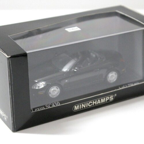 1:43 Minichamps Lexus SC430 Cabriolet onyx black