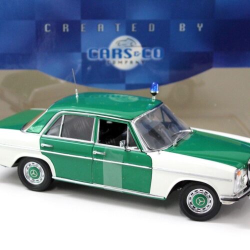 1:18 Sun Star Mercedes 220 /8 Polizei white/ green