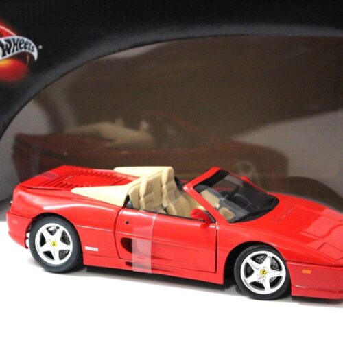 1:18 Hot Wheels Ferrari F355 Spider red