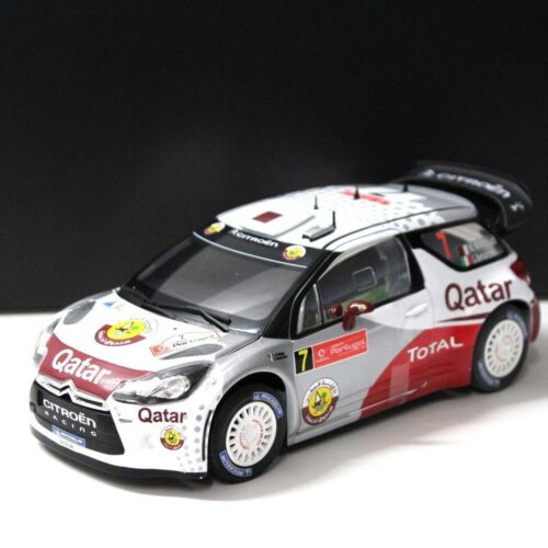 1:18 Norev Citroen DS3 WRC Rally Portugal 2012 #7 Qatar