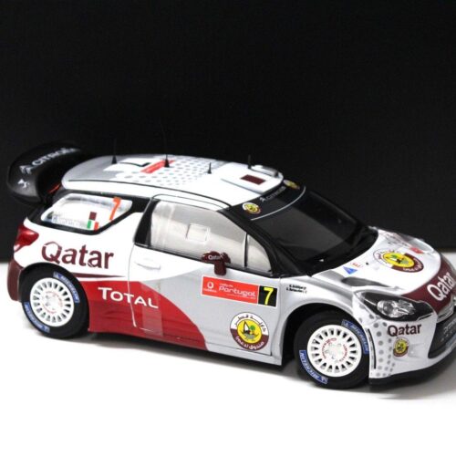 1:18 Norev Citroen DS3 WRC Rally Portugal 2012 #7 Qatar