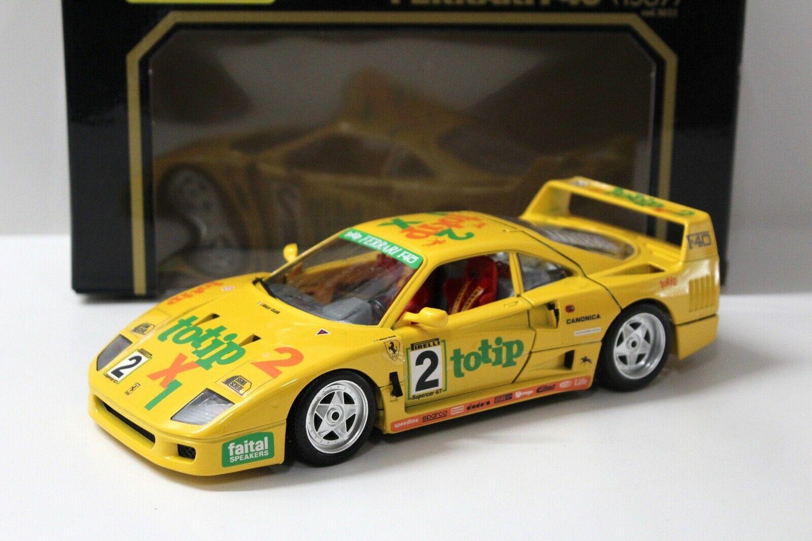 ID 46011 orig.jpg 1:18 Bburago Ferrari F40 TOTIP #2 yellow 1987