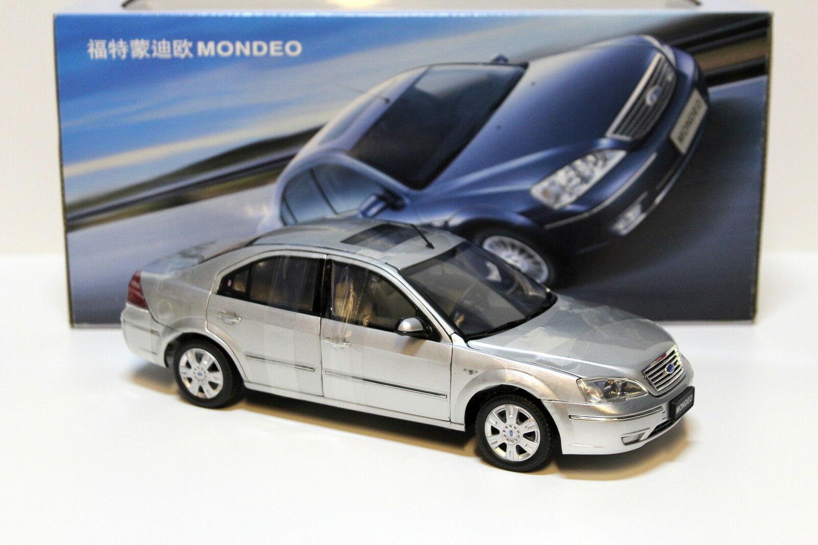 1:18 CHANGAN Ford Mondeo Sedan 2004 silver DEALER VERSION
