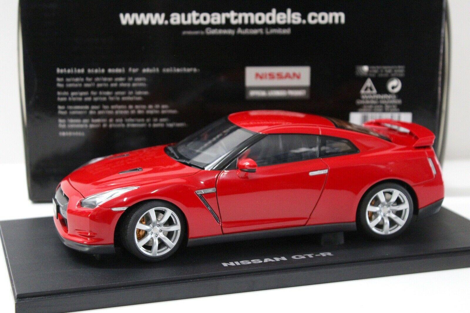 ID 46310 orig.jpg 1:18 AUTOart Nissan Skyline GT-R R35 Vibrant red 2008