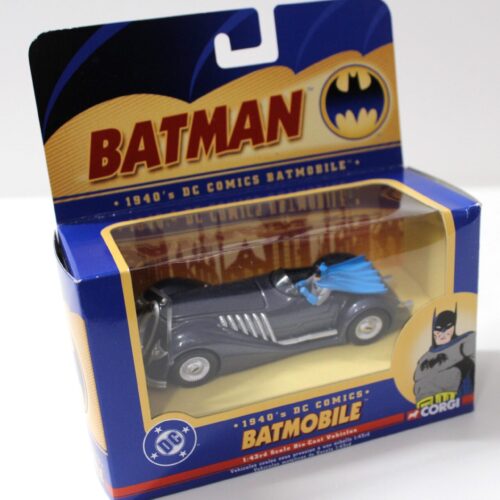 1:43 Corgi 1940Â´s DC Comics BATMOBILE BMBV2 Batman grey